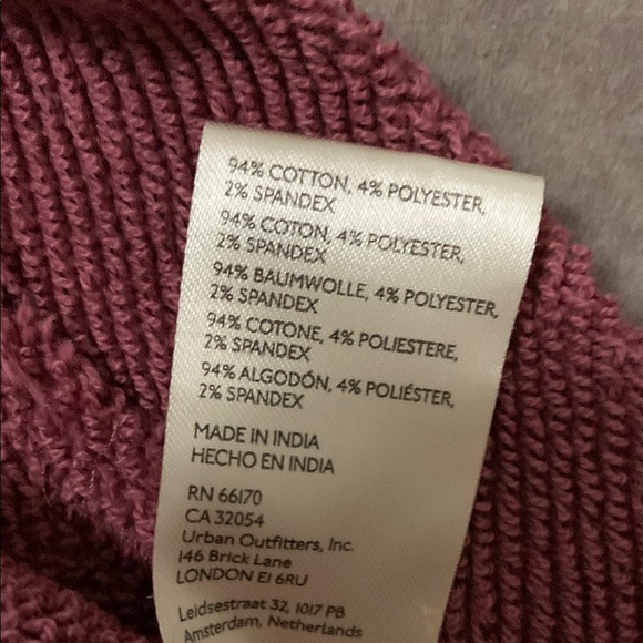 Free People Burgundy Sweatshirt - Picture 6 of 8